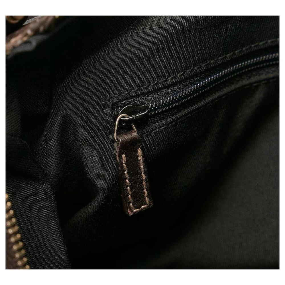 GUCCI EUC GG SIGNATURE LARGE ABBEY HOBO BAG - Picture 4 of 9